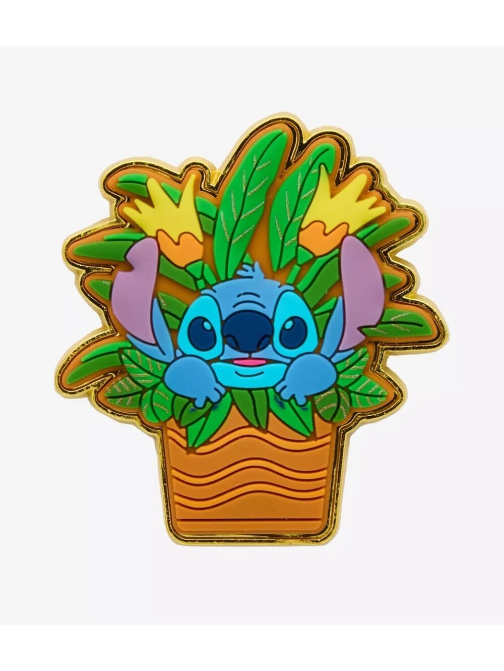 Loungefly Disney Lilo & Stitch Plant Stitch Enamel Pin